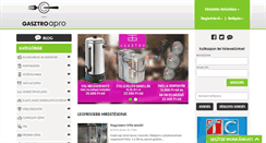 Desktop Screenshot of gasztroapro.hu